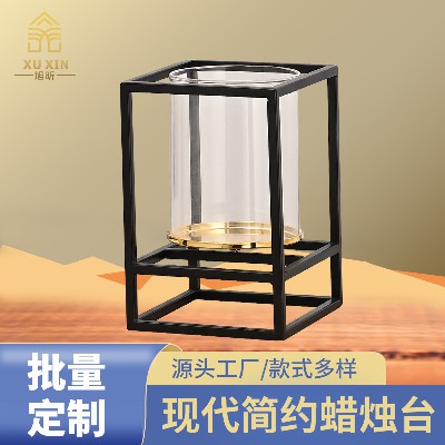 Minimalist Ins style candle holder, home soft decoration, living room decoration, candle stand wholesale, bedroom configuration decoration, custom decoration