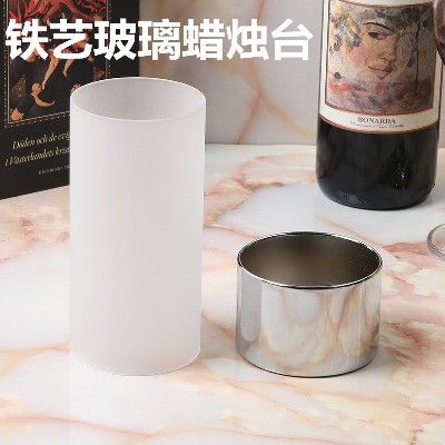 金属蜡烛台北欧风格简约时尚蜡烛灯家居餐桌装饰时尚饰品浪漫定制