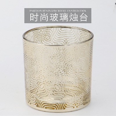 金属镂空蜡烛台香薰蜡烛杯西餐烛光晚餐蜡烛台餐桌摆件定制