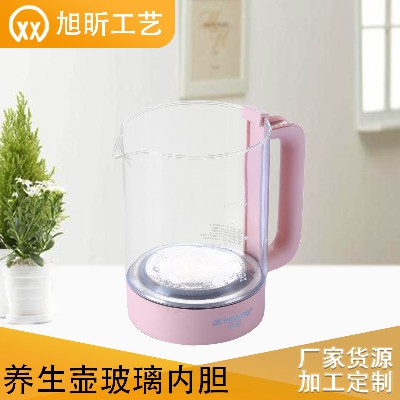 热水壶玻璃内胆杯玻璃带刻度煮茶量具烹饪器皿玻璃杯耐高温玻璃壶