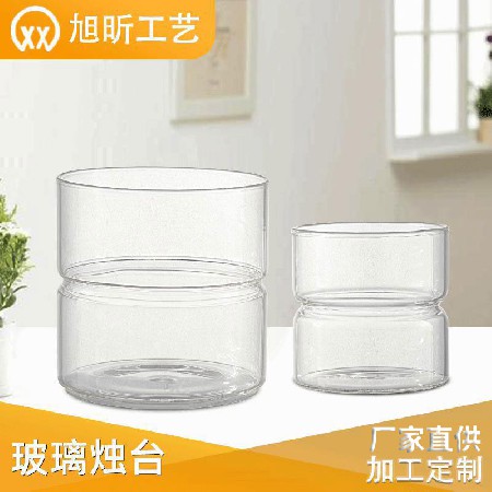 Candle scented glass