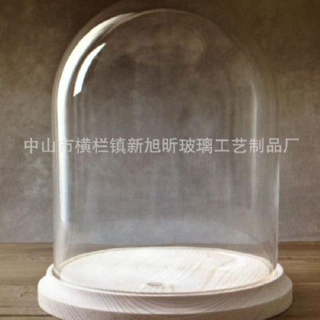 Transparent dome bell cover