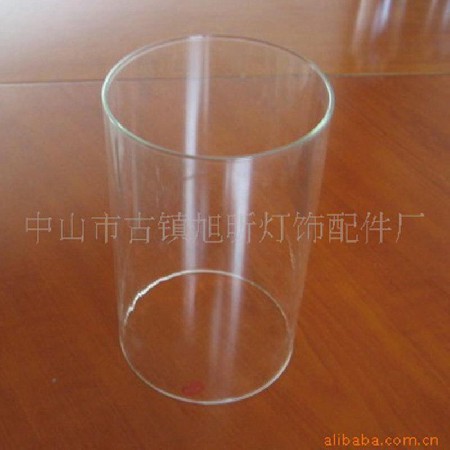 The glass vase