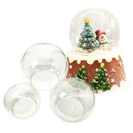 Transparent glass bottle Christmas decoration micro landscape ecological bottle succulent vase hydroponic flower container home decoration customization