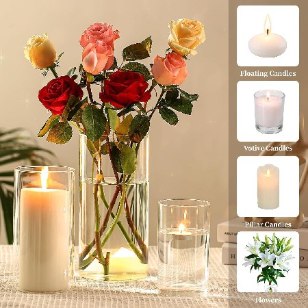 Modern minimalist glass candle holder aromatherapy candle holder creative home decoration desktop decoration candle holder customization
