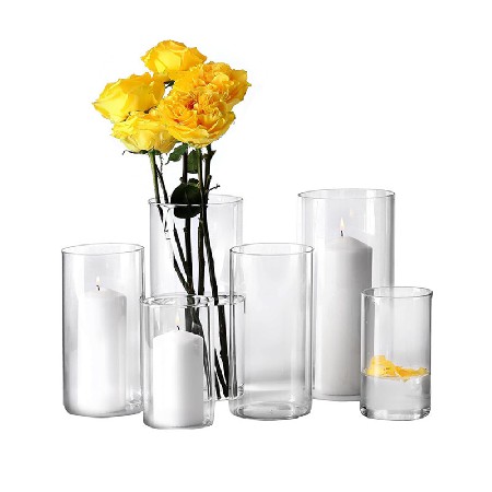 Modern minimalist glass candle holder aromatherapy candle holder creative home decoration desktop decoration candle holder customization