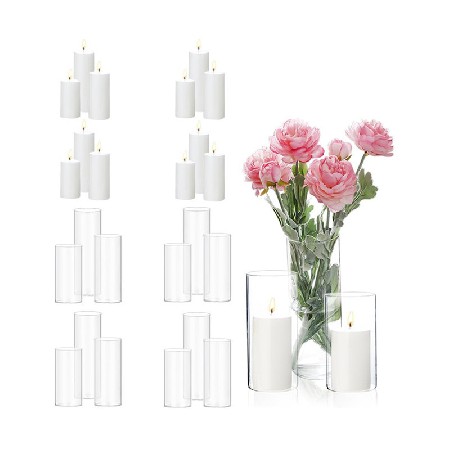 Glass candle cup modern minimalist style candle stand creative home decoration desktop decoration candle cup customization