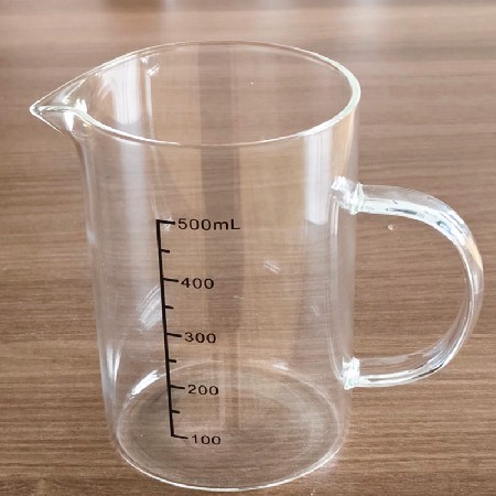 New precision thickened milk tea shop kitchen baking measuring tool with graduated cup and transparent glass measuring cup