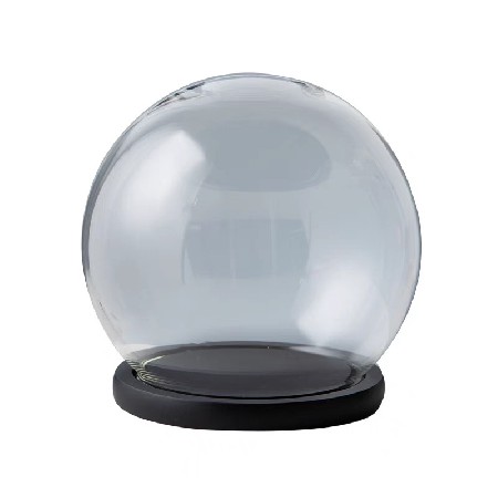 球形玻璃罩摆件高硼硅防尘罩永生花手办生日礼物收纳玻璃瓶可定制