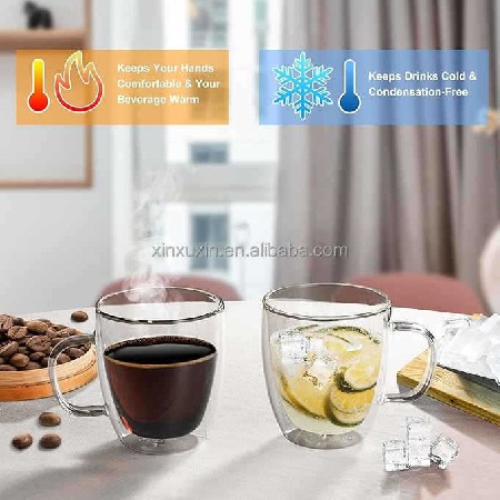 批发玻璃杯 带木盖茶杯 酒店饭店家用饮水杯学生专用杯可定制尺寸