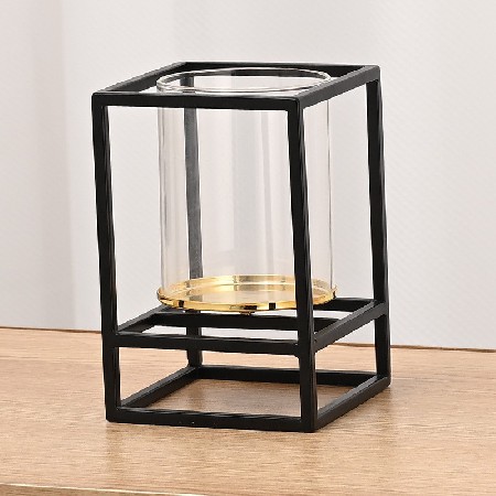 Candlestick stand, minimalist ins style, home hotel dining table, living room, bedroom decoration, decorative ornaments, wrought iron wind lamps, candle holders, customized