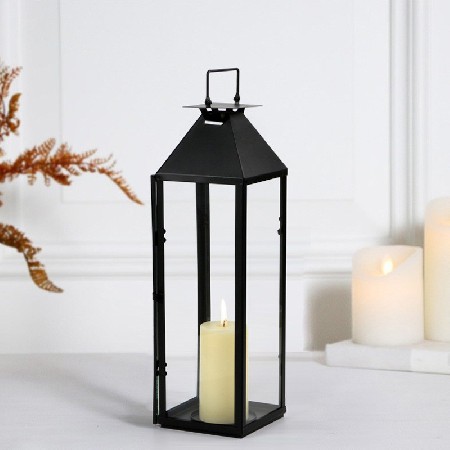 Creative retro small oil lamp, LED French kerosene lamp, hotel home decoration ornament, can be hung, candle stand customized