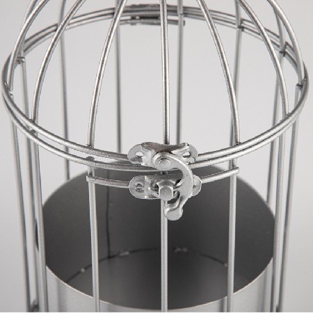 Hollow metal birdcage candle holder creative European candle stand Western restaurant retro home decoration craft customization