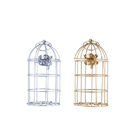 Birdcage Nordic style stainless steel lantern candle holder furniture retro iron candle holder industrial style dining table decoration customization
