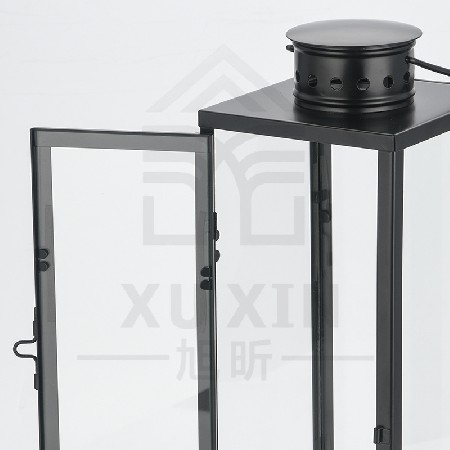 户外落地铁艺风灯蜡烛台北欧复古风灯烛台婚庆浪漫摆件装饰批发