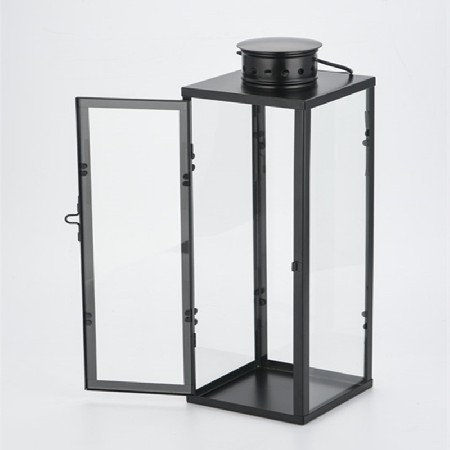 Iron art wind lantern festival candle holder retro candle stand art horse hotel home decoration craft holiday gift