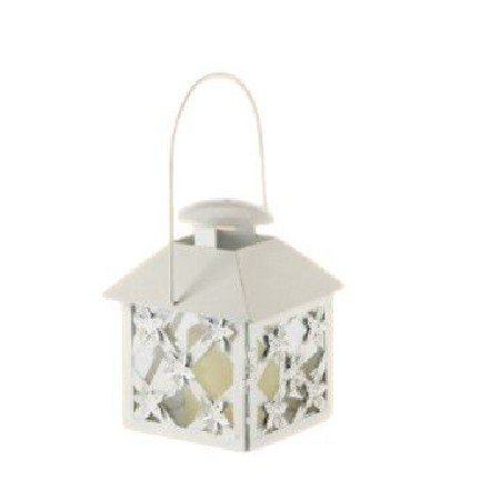 Fashionable, modern, simple candle style wind light hotel wedding home decoration white wind light handheld stainless steel customizable