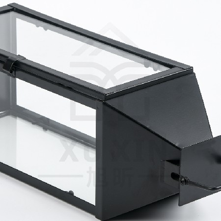 Minimally designed floor standing wind light, iron art European candlestick, outdoor decoration, floor standing wind light, portable light, retro palace light, customizable