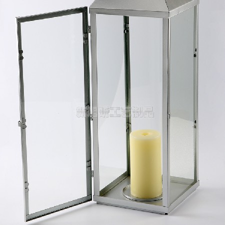 欧式户外落地款玻璃烛台摆件复古铁艺手提马灯风灯定制欧式复古