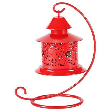 Fashionable and personalized stainless steel wrought iron candle stand, exquisite hollow out white wind lamp holder, candle holder, custom handmade candle vessel