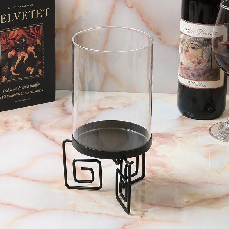 铁艺蜡烛台现代简约烛台烛光晚餐酒店家居婚庆节日装饰摆件可定制