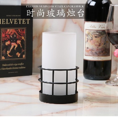 金属风灯蜡烛台欧式复古婚庆酒店家居餐桌装饰摆件铁艺烛台可定制