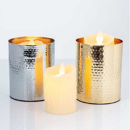 Golden candle stand, coffee shop, bar, home decoration, ornaments, homestay, grand romantic atmosphere, wrought iron candle holder customization