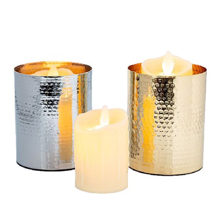 Golden candle stand, coffee shop, bar, home decoration, ornaments, homestay, grand romantic atmosphere, wrought iron candle holder customization