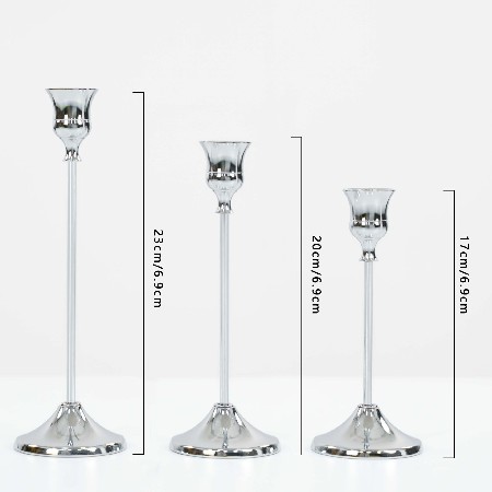 Light luxury horn candle stand, wedding romantic atmosphere, Nordic ins wind candle stand, home decoration, dining table decoration, customization