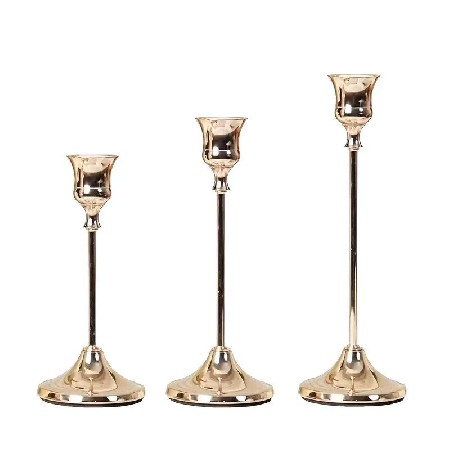 Romantic Light Luxury Candlestick Table Candlelight Dinner Table Decoration Ornament Props Wedding Birthday Candlestick Stand Spot Wholesale