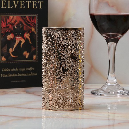 金属镂空蜡烛台浪漫烛光晚餐餐桌装饰摆件摆设软装婚庆饰品定制