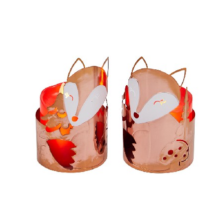 Childhood Fun Iron Candlestick Home Living Room Candlestick Home Atmosphere Decoration Candlelight Dinner Hollow Candle Cup Customizable