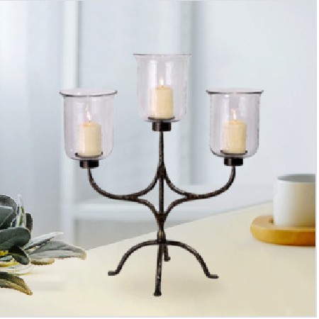 Iron candle stand with various creative shapes, iron candle holder, candle vessel, home decoration, handicrafts wholesale
