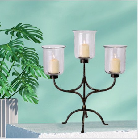 Iron candle stand with various creative shapes, iron candle holder, candle vessel, home decoration, handicrafts wholesale
