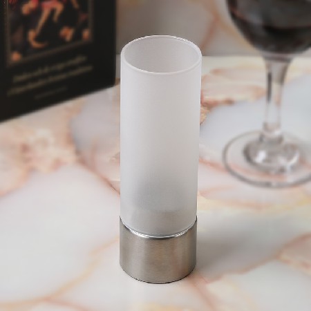 Glass candle holder, candle cup, romantic Valentine's Day candlelight dinner, hotel wedding, home decor, European decoration, cylinder customization