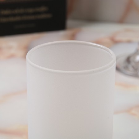 Glass candle holder, candle cup, romantic Valentine's Day candlelight dinner, hotel wedding, home decor, European decoration, cylinder customization