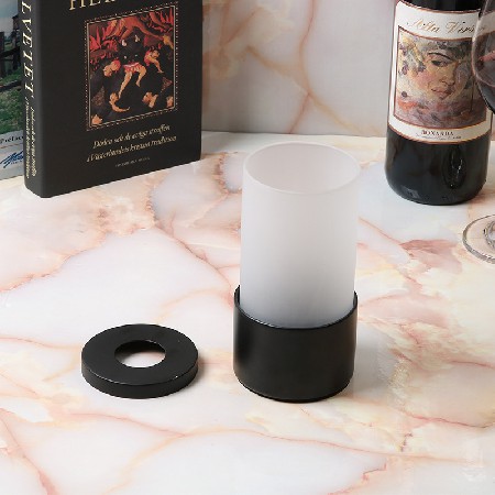 Soft Decoration Candlestick Decoration Sample Room Neoclassical Gold Living Room Dining Table Bar Iron Glass Decoration Customization