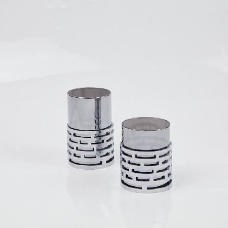 Hollow Candle Cup Restaurant Party Desktop Decoration Candlestick Wax Cup Iron Home Decoration Decoration Customization