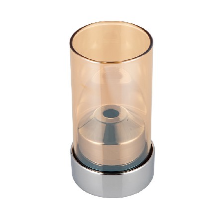 Nordic style minimalist glass candle holder, candle lamp, dining table decoration, candle holder wholesale processing, customized glass cover