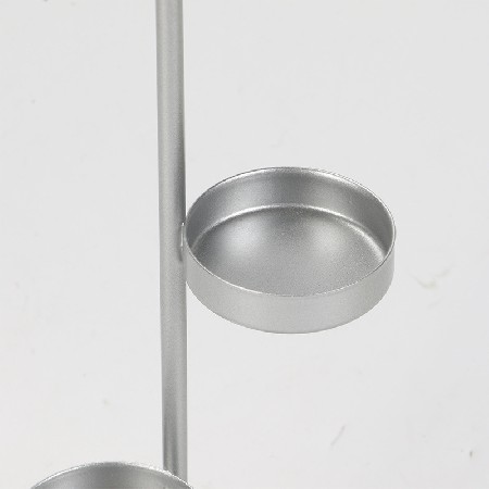 European style candle stand decoration, retro living room dining table decoration, creative candlelight dinner props, candle holder, iron art