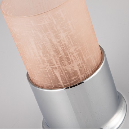 European style glass candle holder frosted pink simple candle holder romantic decoration candle stand decoration wedding home can be customized