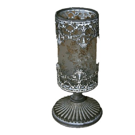 蜡烛台创意复古铁艺镂空烛台婚庆酒店家居餐厅餐桌装饰摆件可定制