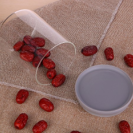 Sealed glass jar, transparent tea jar, small milk powder, kitchen food, glass bottle, miscellaneous grain storage, household storage