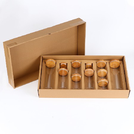 Sealed glass jar, storage jar, transparent food jar, high borosilicate circular tea candy seal, customized processing according to drawings