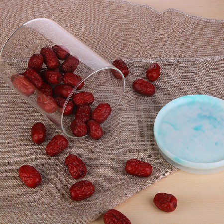 Sealed jar, glass bottle, transparent tea jar, kitchen food storage jar, miscellaneous grain storage jar, household storage jar with lid, customized