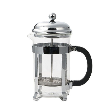 不锈钢法式压壶水壶玻璃内胆家用冲茶器手压过滤杯冷淬壶内胆定制