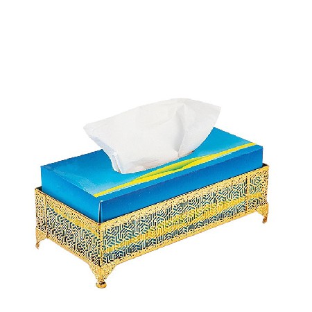 金属镂空纸巾盒欧式金色创意酒店餐厅纸巾架家居装饰客厅茶几收纳