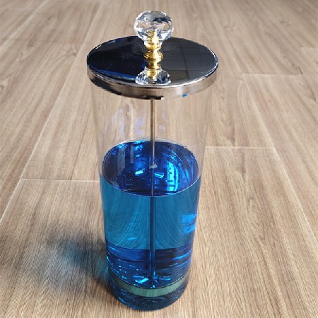 Glass disinfection bottle, specialized disinfection tool for beauty, hairdressing, nail art, large disinfection cup, suitable for makeup, transparent for the public