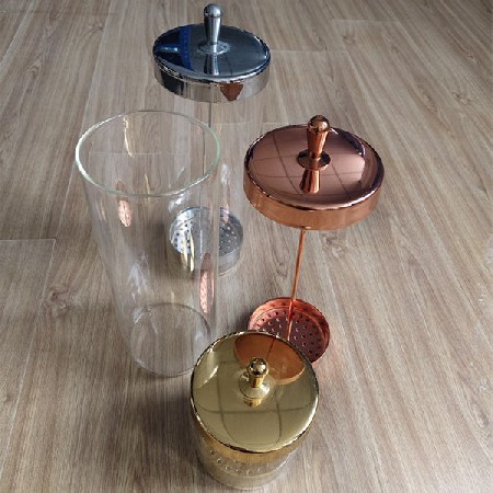 316不锈钢玻璃消毒杯美容美发美甲消毒工具剪刀剃须刀梳子 消毒罐