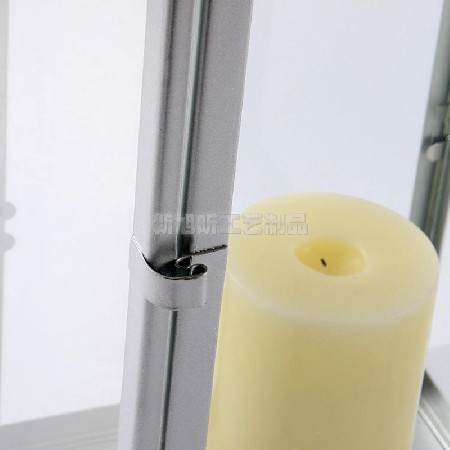 Floor glass candlestick